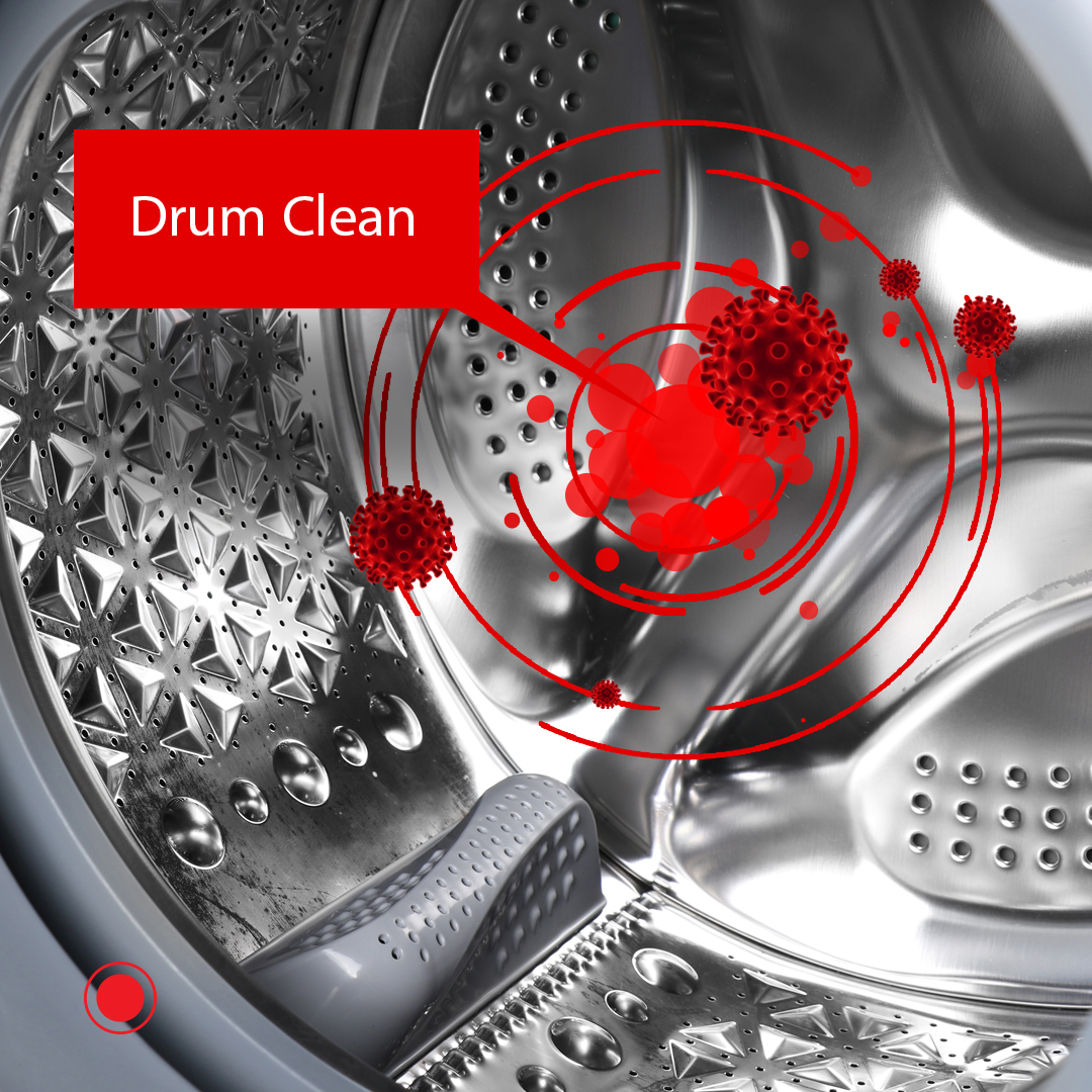 برنامه شستشوی دیگ ماشین لباسشویی Drum Clean